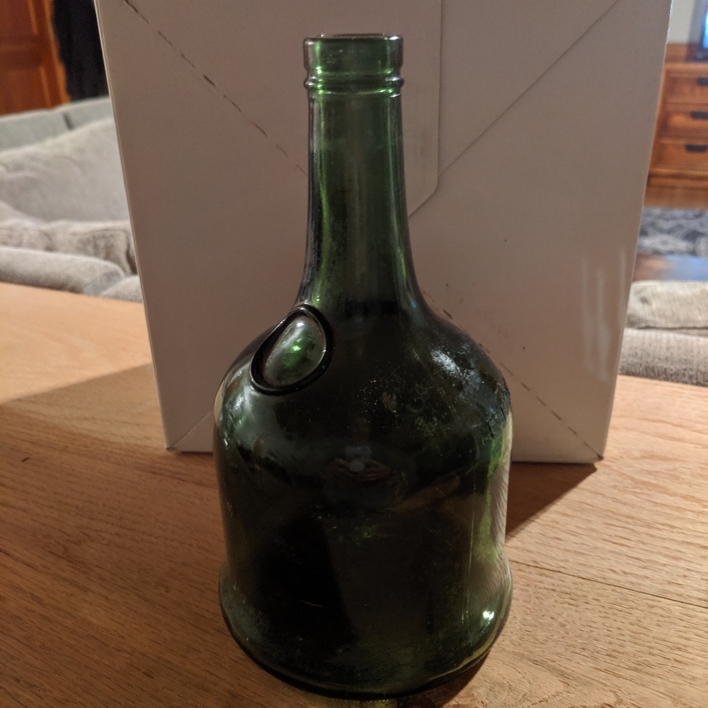 Vintage wine bottle